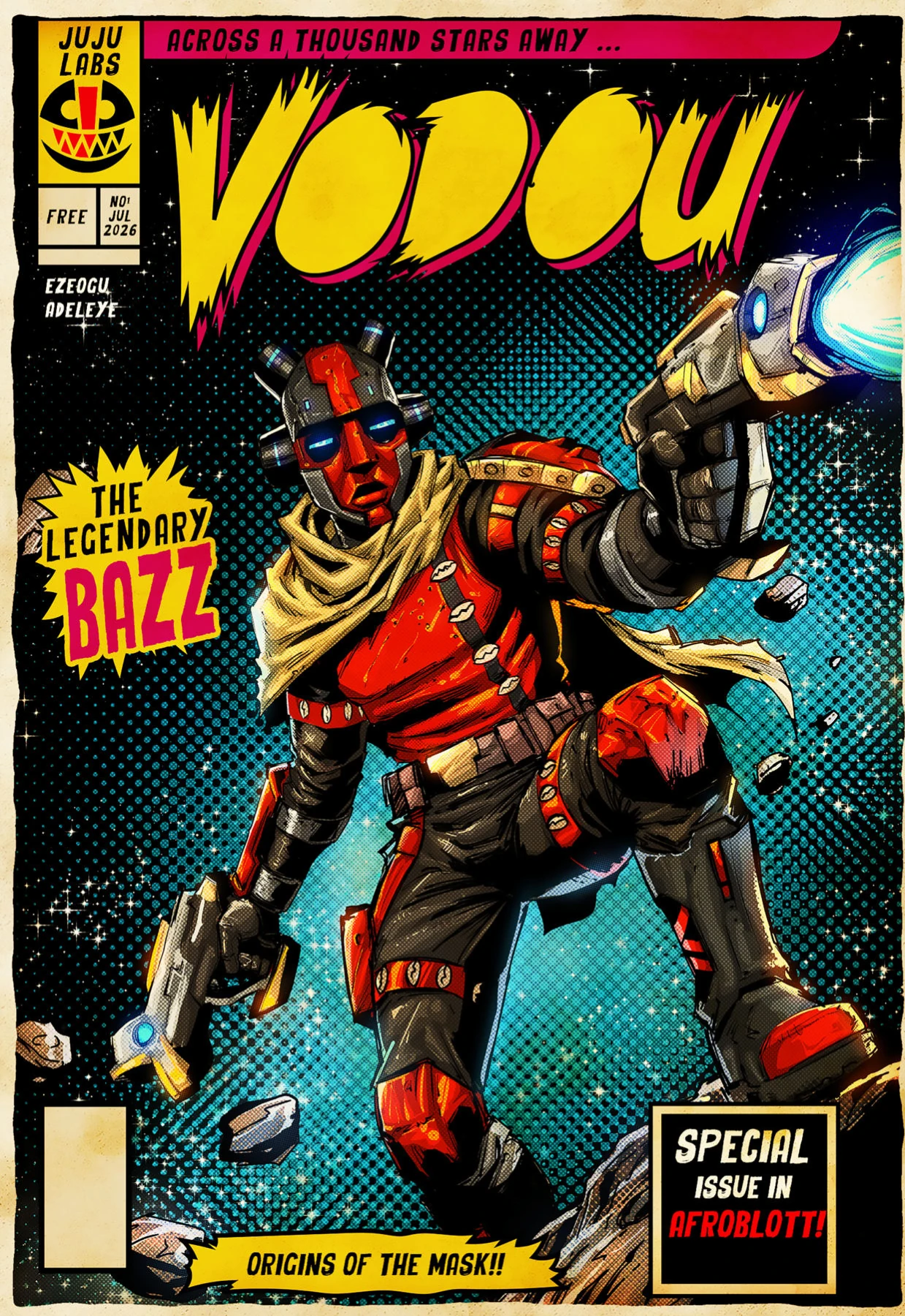 Vodou Graphic Novel 001 cover
