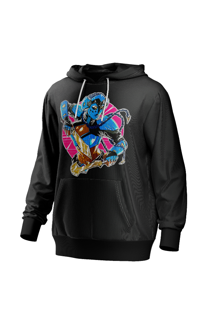 Men Hoodie Mockup, Front View