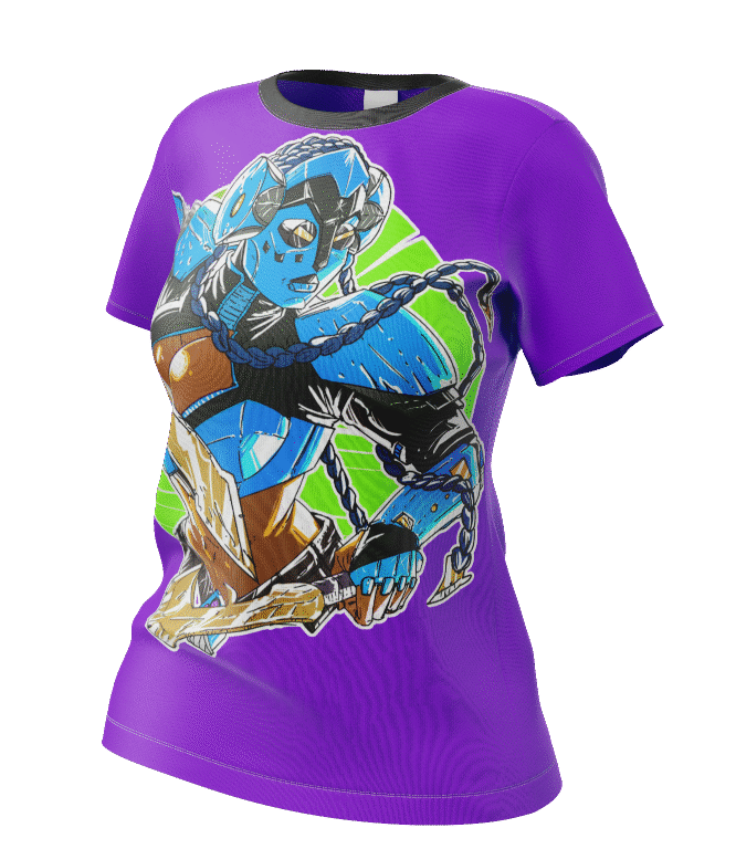 Women T-Shirt Mockup, Floating